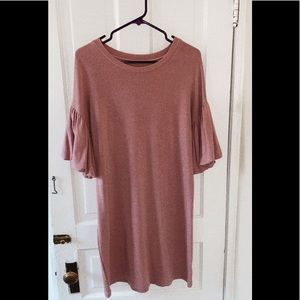 Size large blush Francesca’s dress